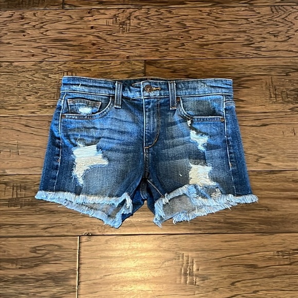 Joe’s Jeans Cut Off Shorts Mid Rise Size 25 - Picture 1 of 16